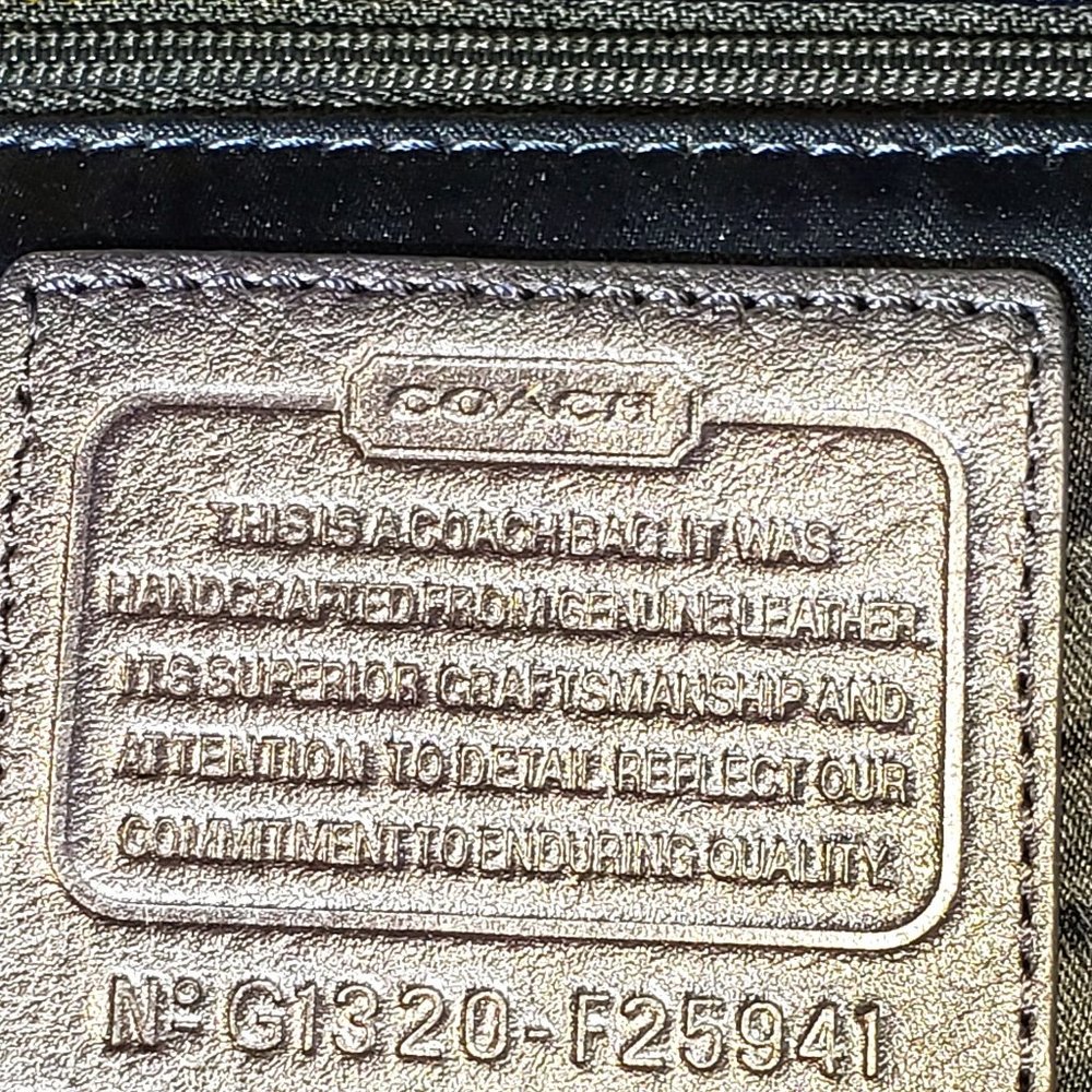 Coach Taylor North/South leather tote # F25941 - Picture 6 of 13